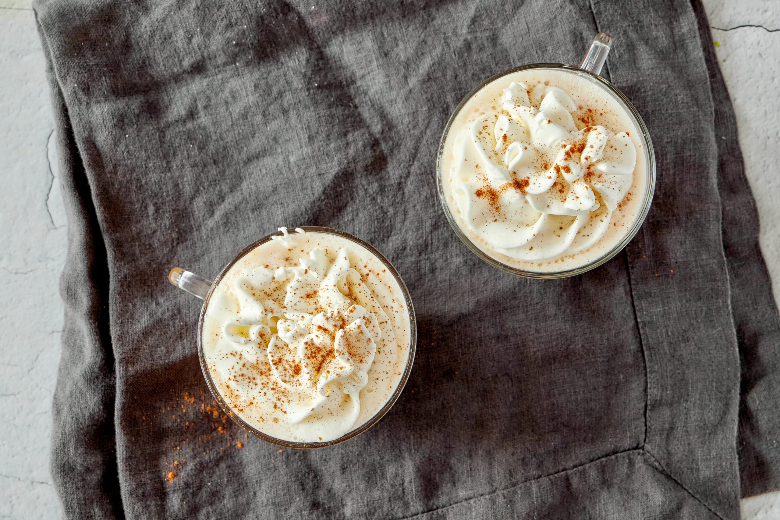 Pumpkin spice lattes are fall's best friend.