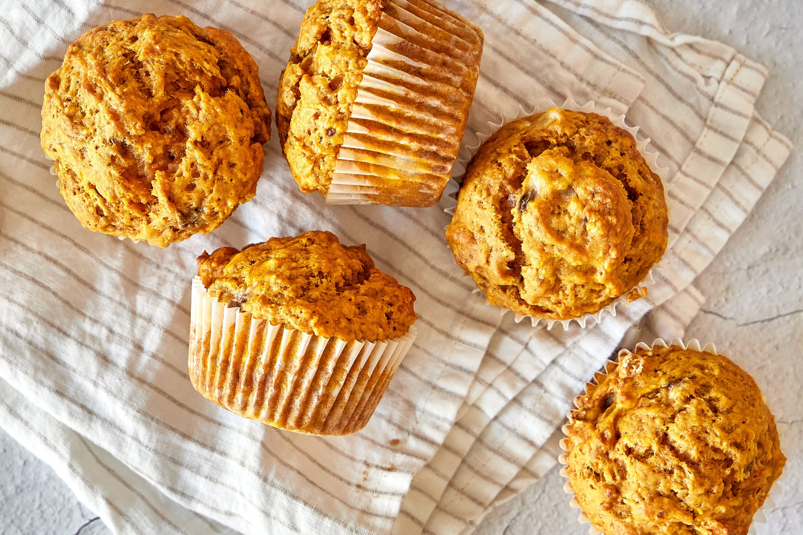 Pumpkin banana muffins are a sweet twist on a classic.