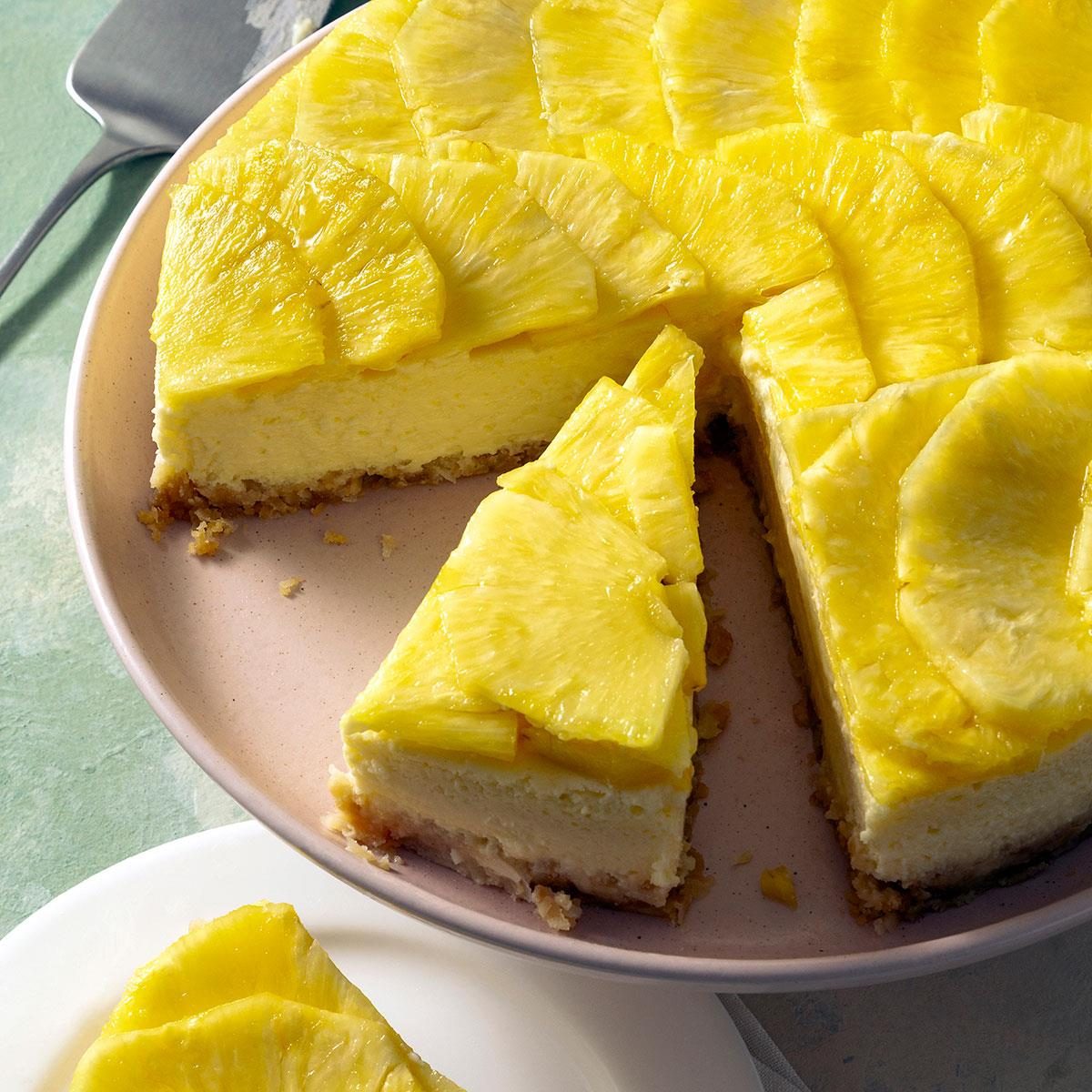 Pina Colada Cheesecake