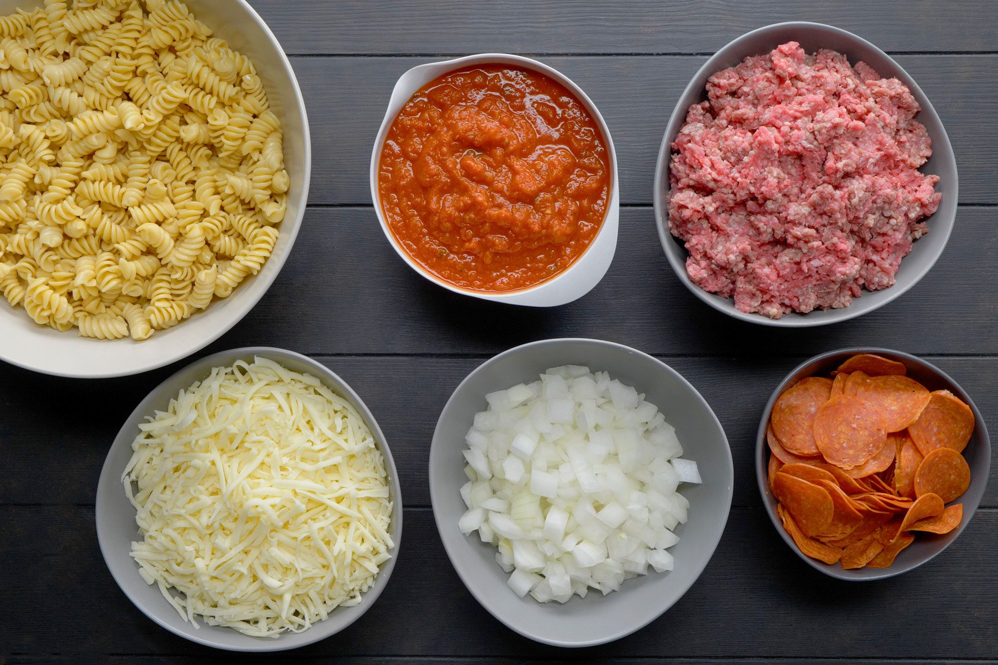 Pizza Casserole Ingredients