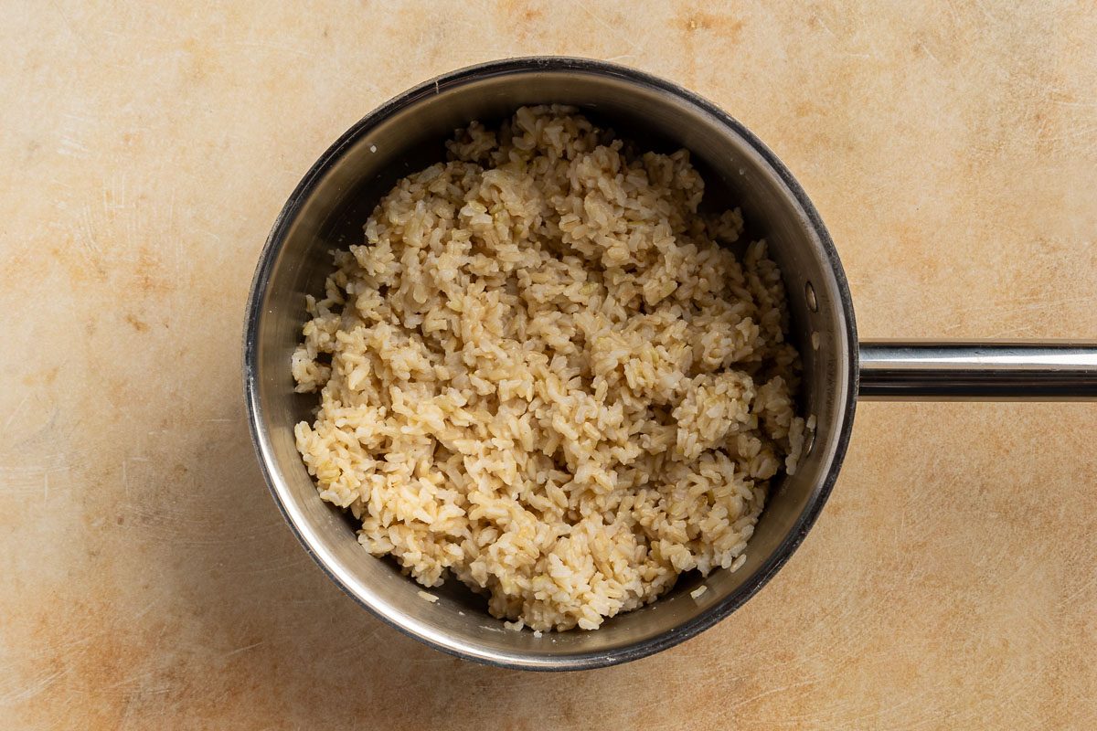 Taste Of Home Rice Salad Recipe Photo Of Making The Rice.