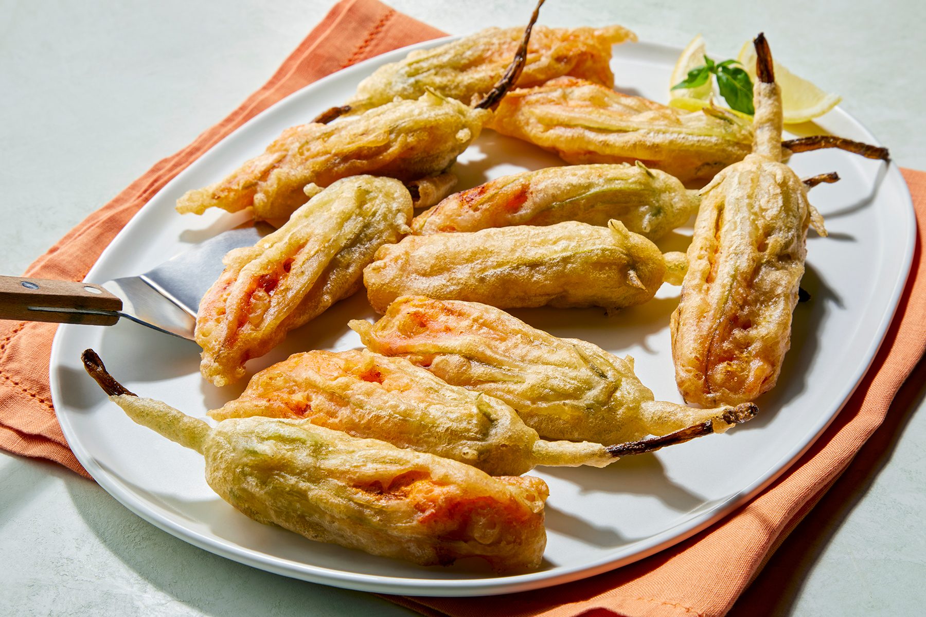 Stuffed Zucchini Flowers 