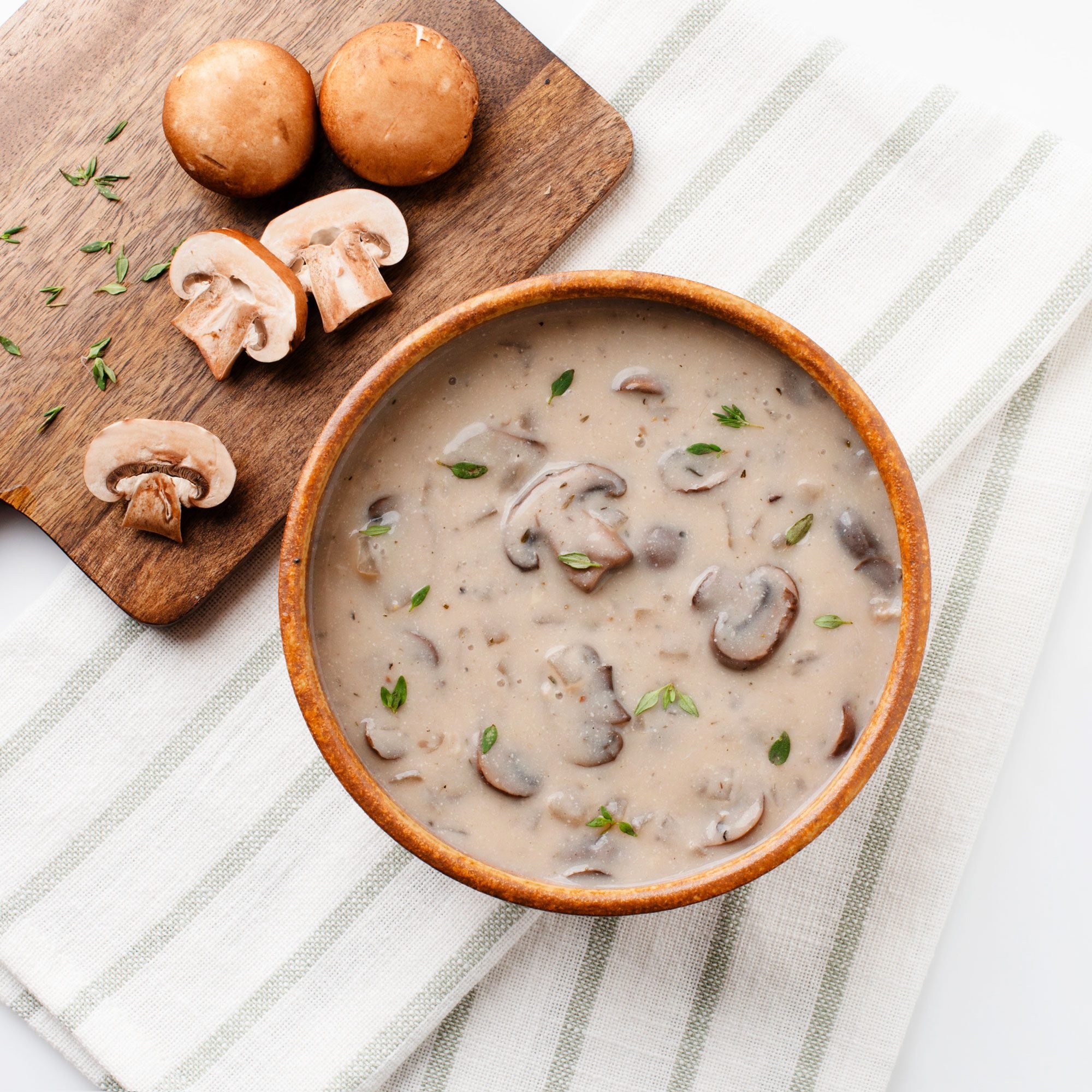 Dairy Free Cream of Mushroom Soup