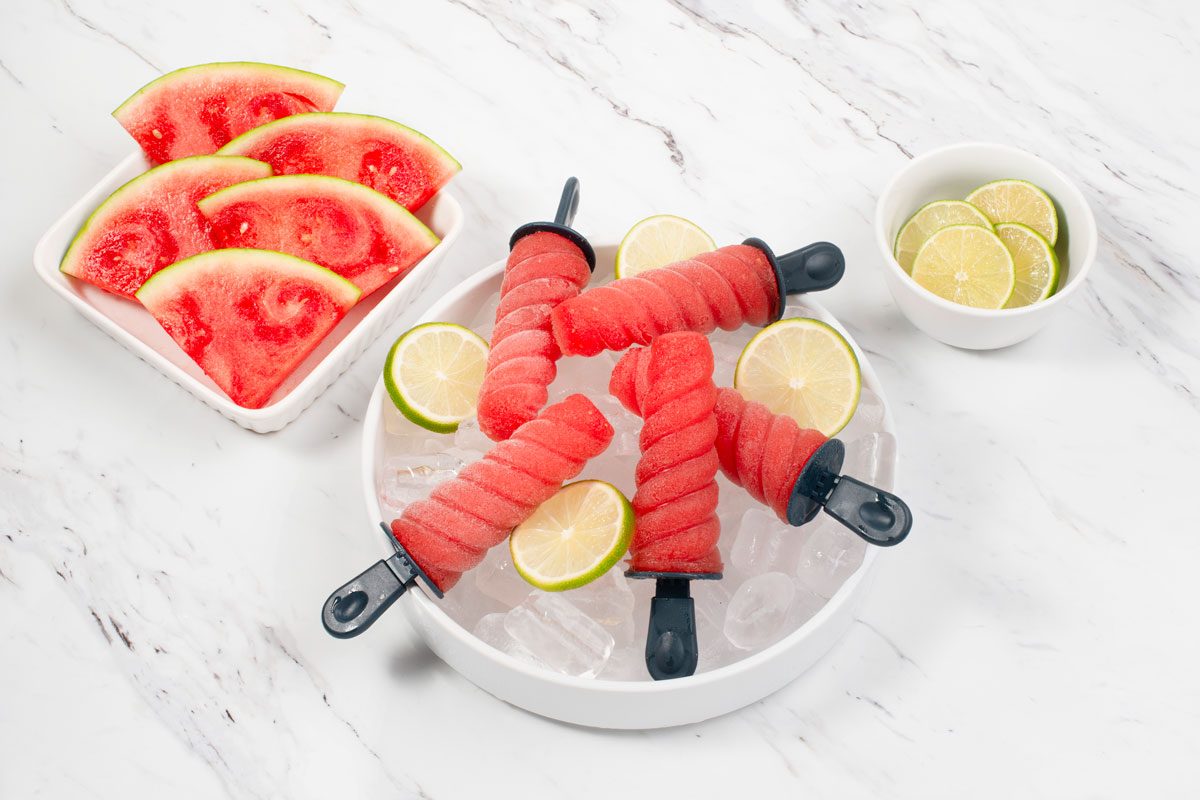 Watermelon Popsicles