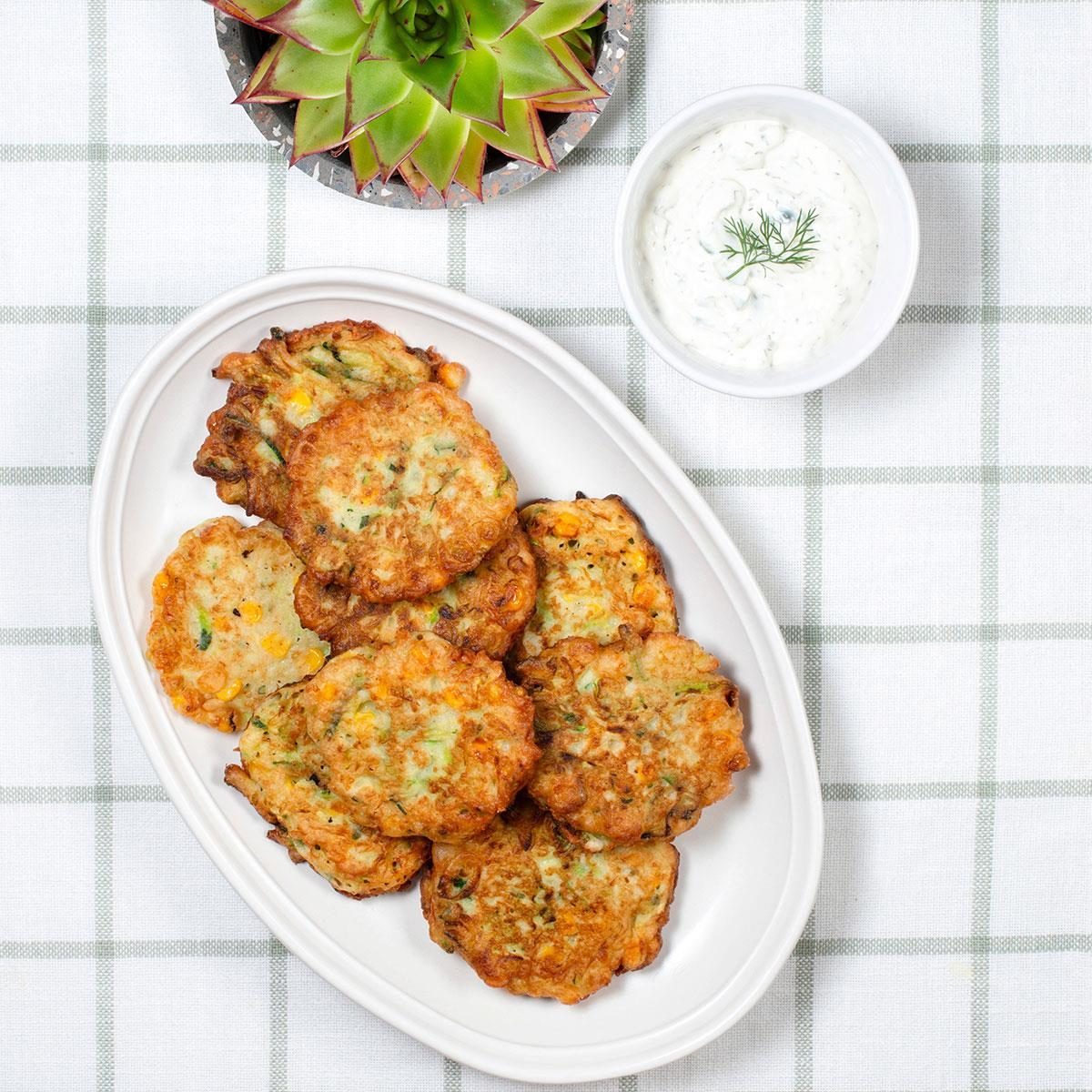 Zucchini Corn Fritters