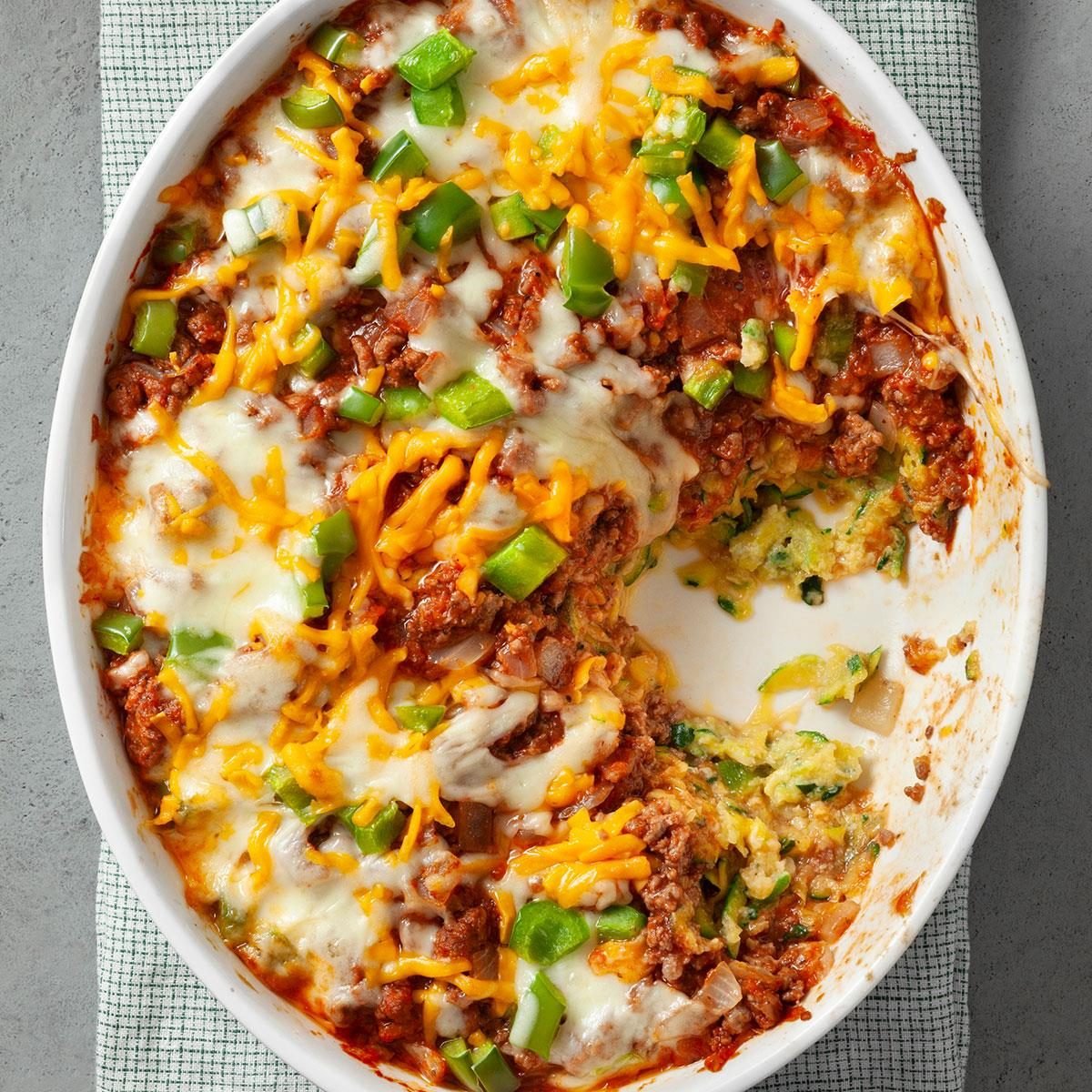 Zucchini Pizza Casserole