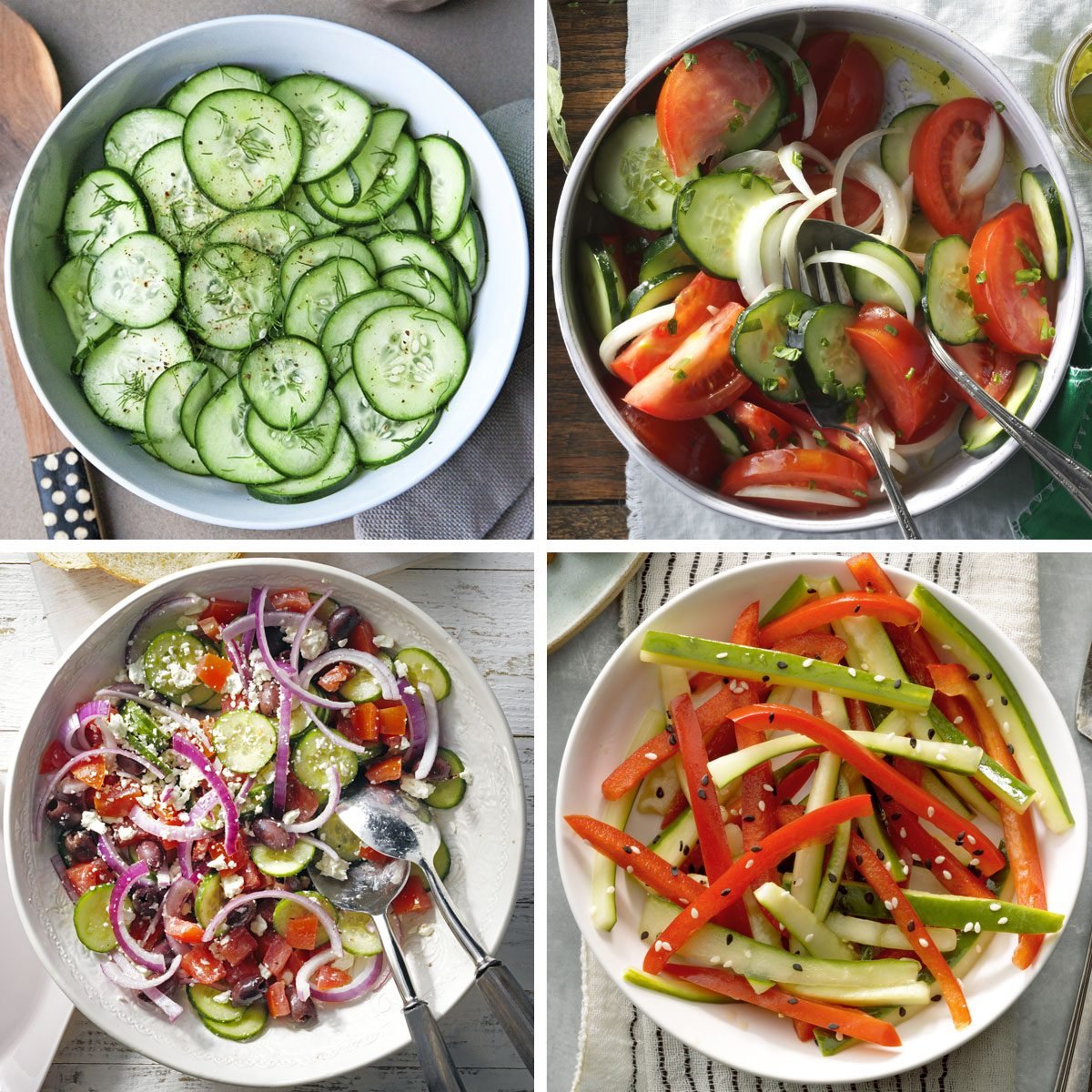 20 Cucumber Salads For Refreshing Sides Ft Otedit