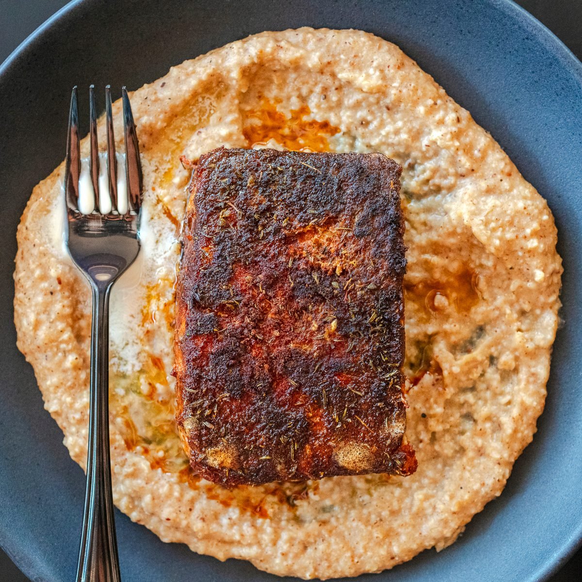 Blackened Halibuit Recipe With Spice Rub For Taste Of Home.