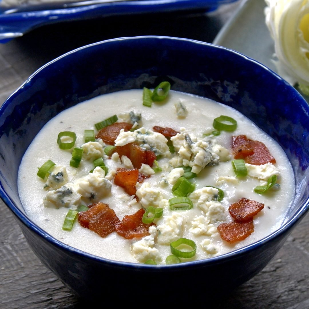 Blue Cheese Potato Soup