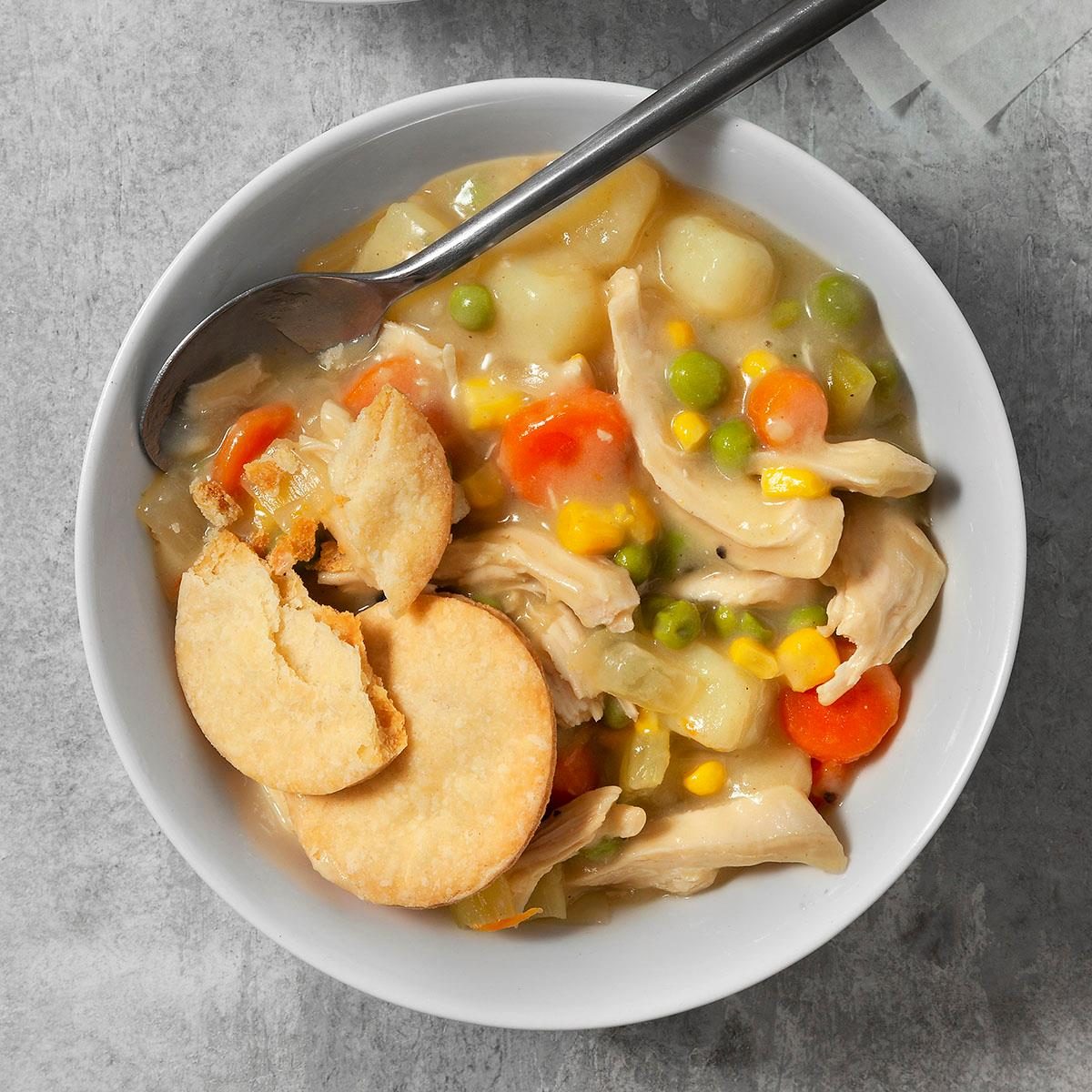 Chicken Potpie Soup