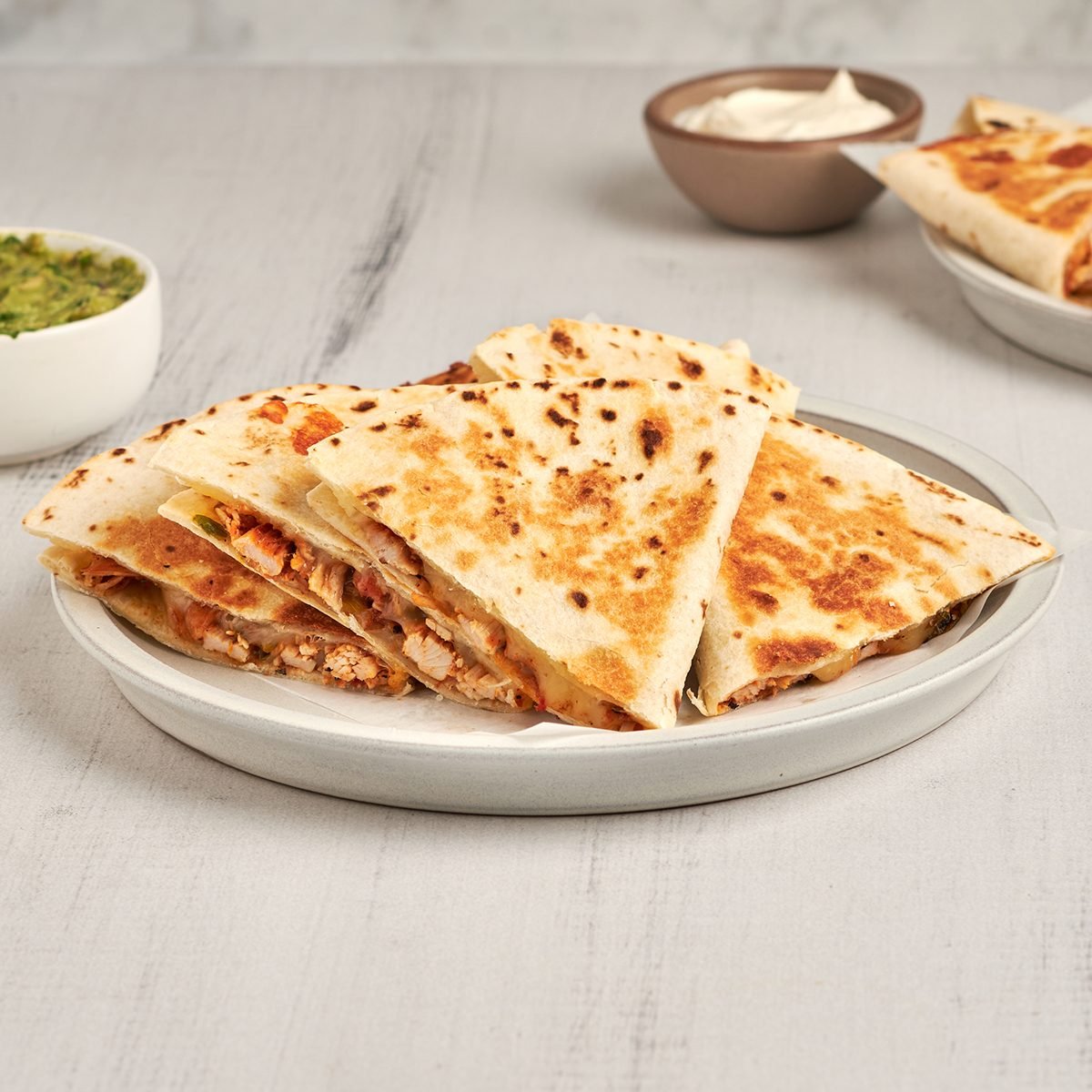 These stuffed chicken quesadillas by Taste of Home pack impressive flavor, but they couldn't be easier to make.