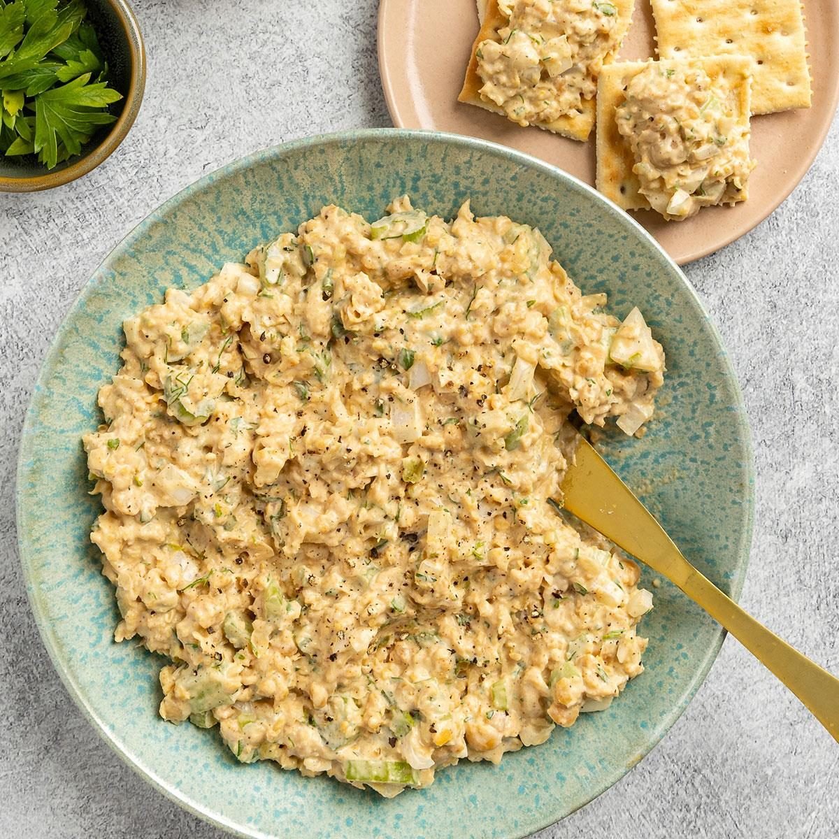 Chickpea Tuna Salad