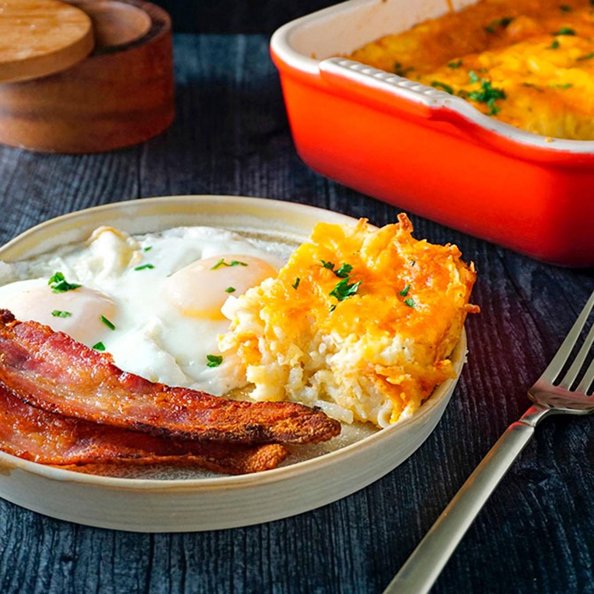 Copycat Cracker Barrel Hash Brown Casserole