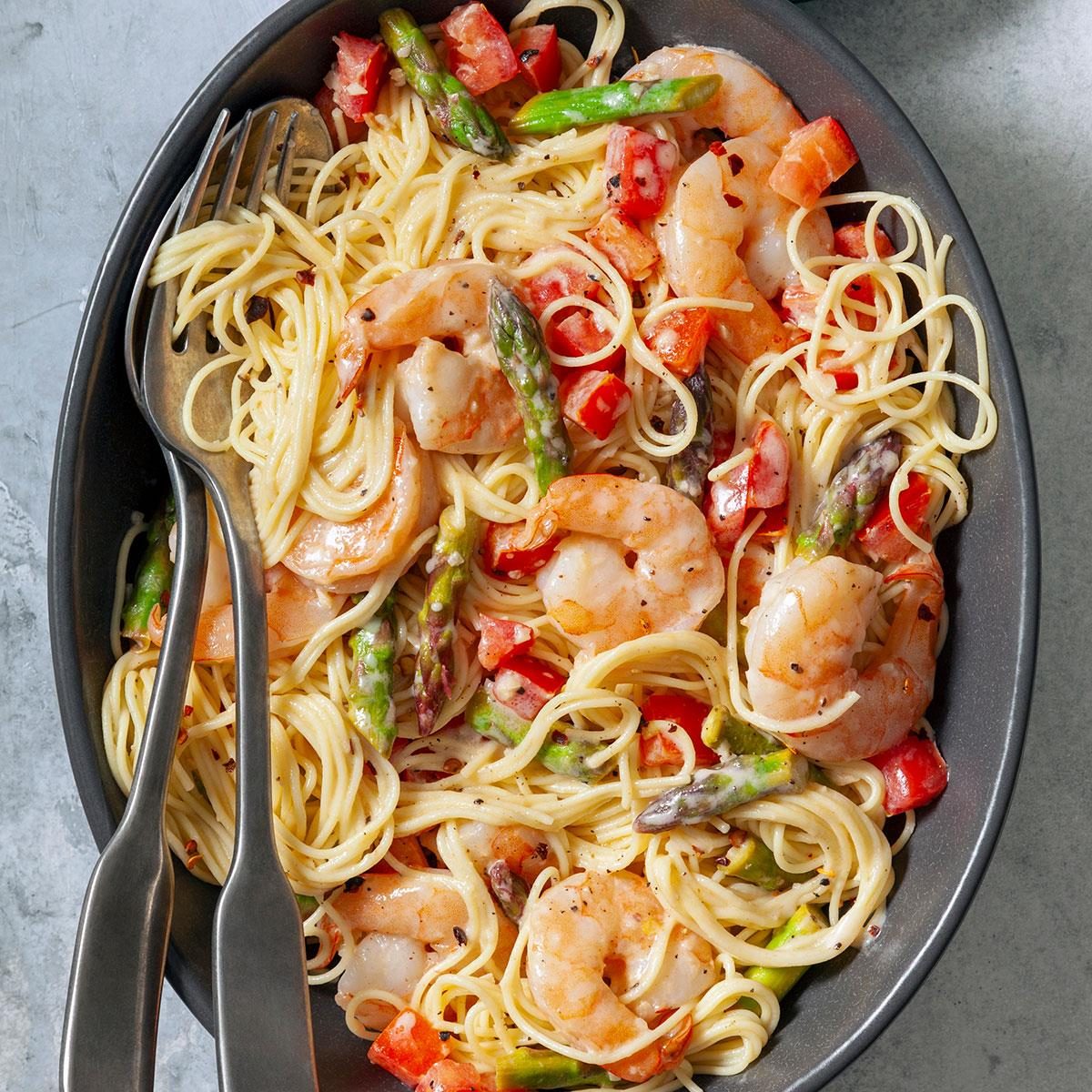 Copycat Olive Garden Shrimp Scampi