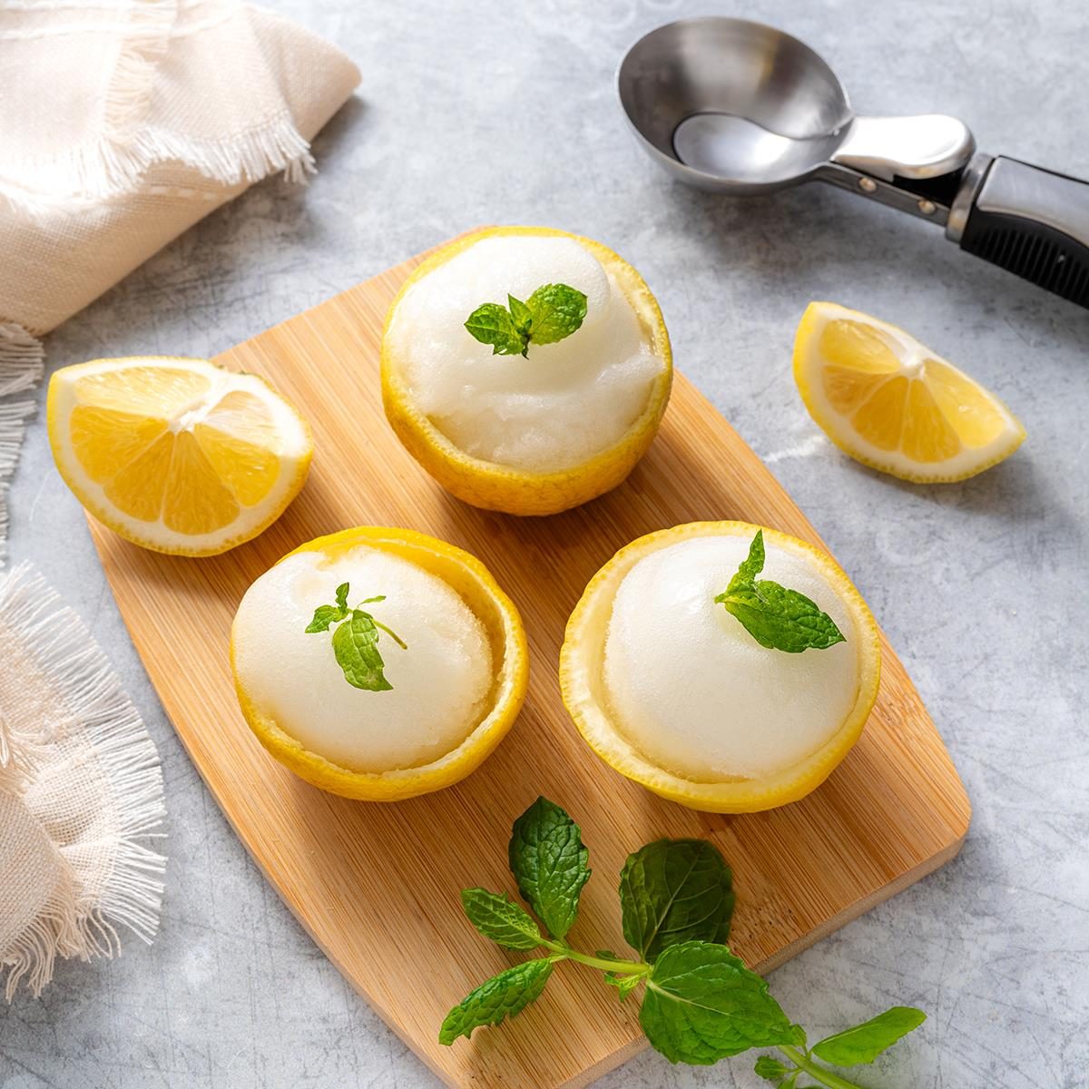 Lemon Sorbet