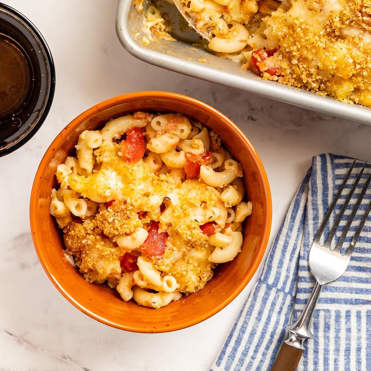 Italian Three-Cheese Macaroni