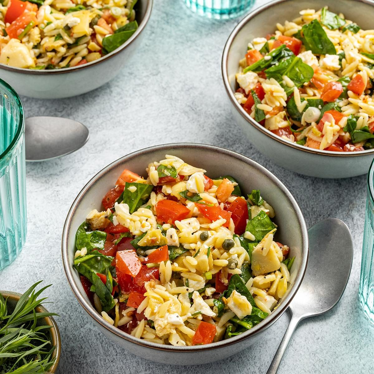 Lemon Orzo Salad