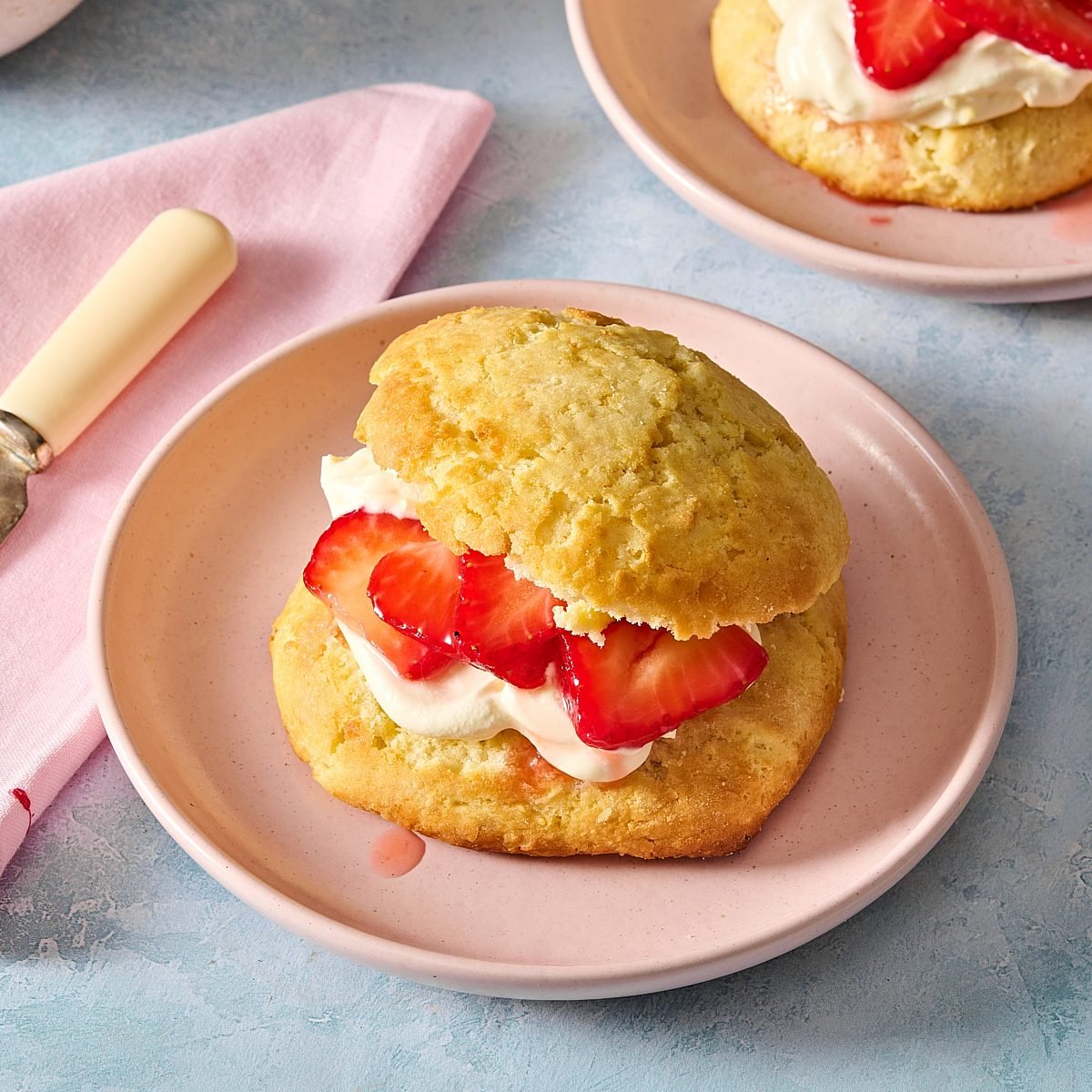 Lemon Strawberry Shortcake Recipe