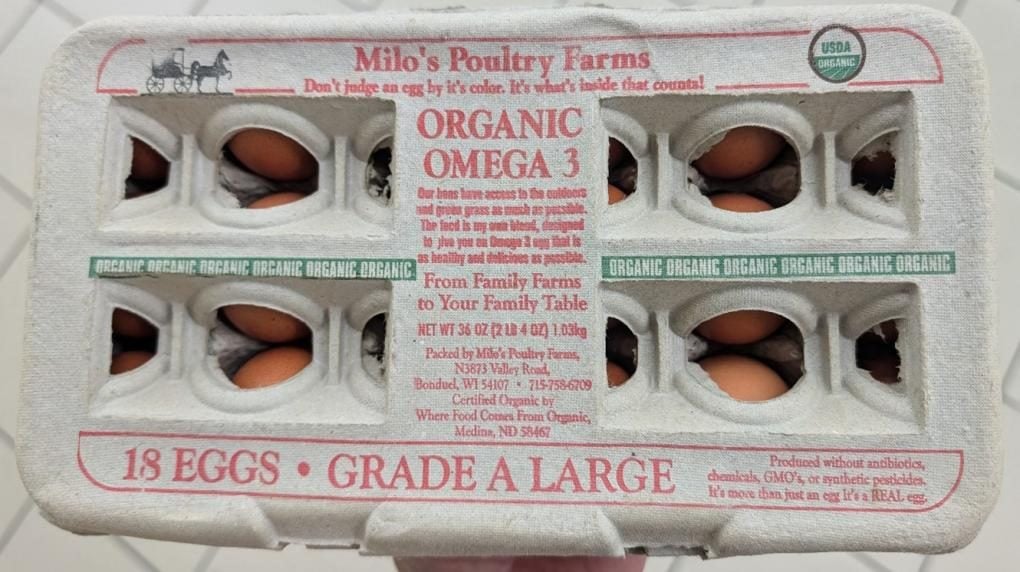 Milos Eggs Recall 2024