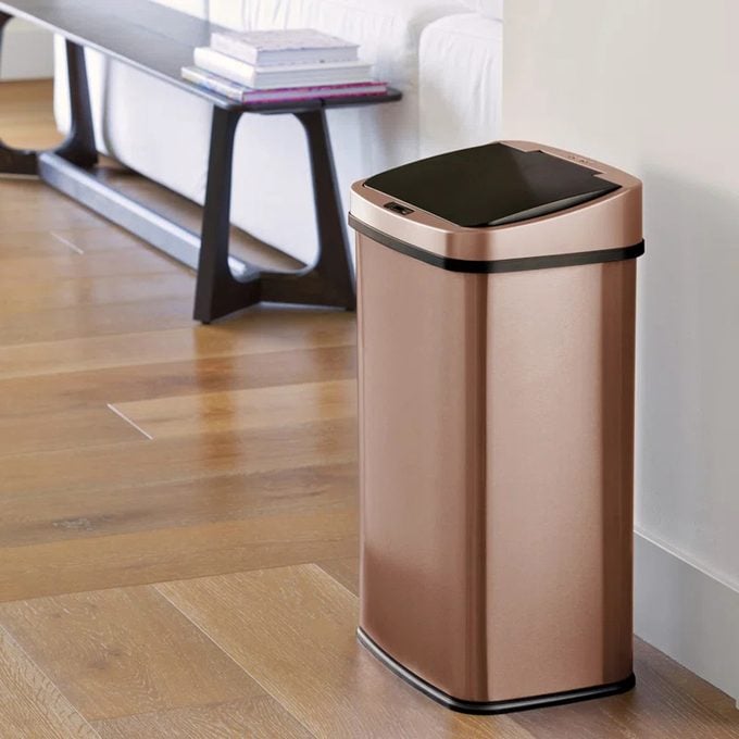 Motion Sensor Trash Can Ecomm Via Wayfair.com