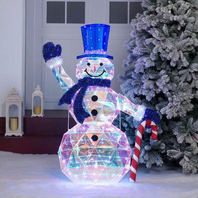 Prismatic Snowman