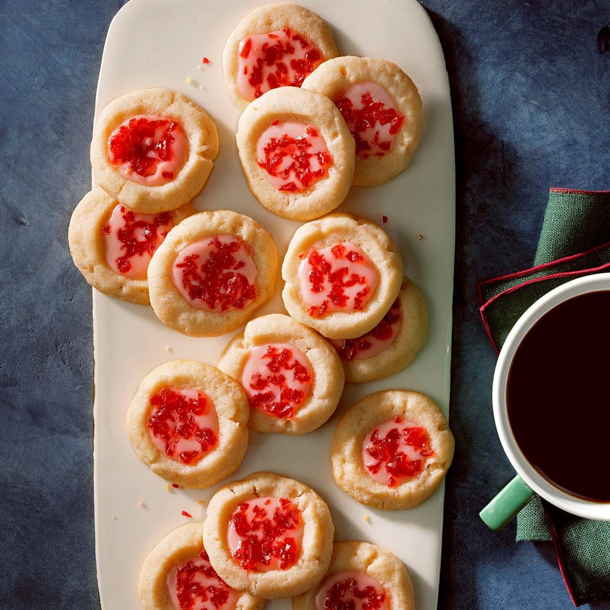 Special Cherry Thumbprint Cookies