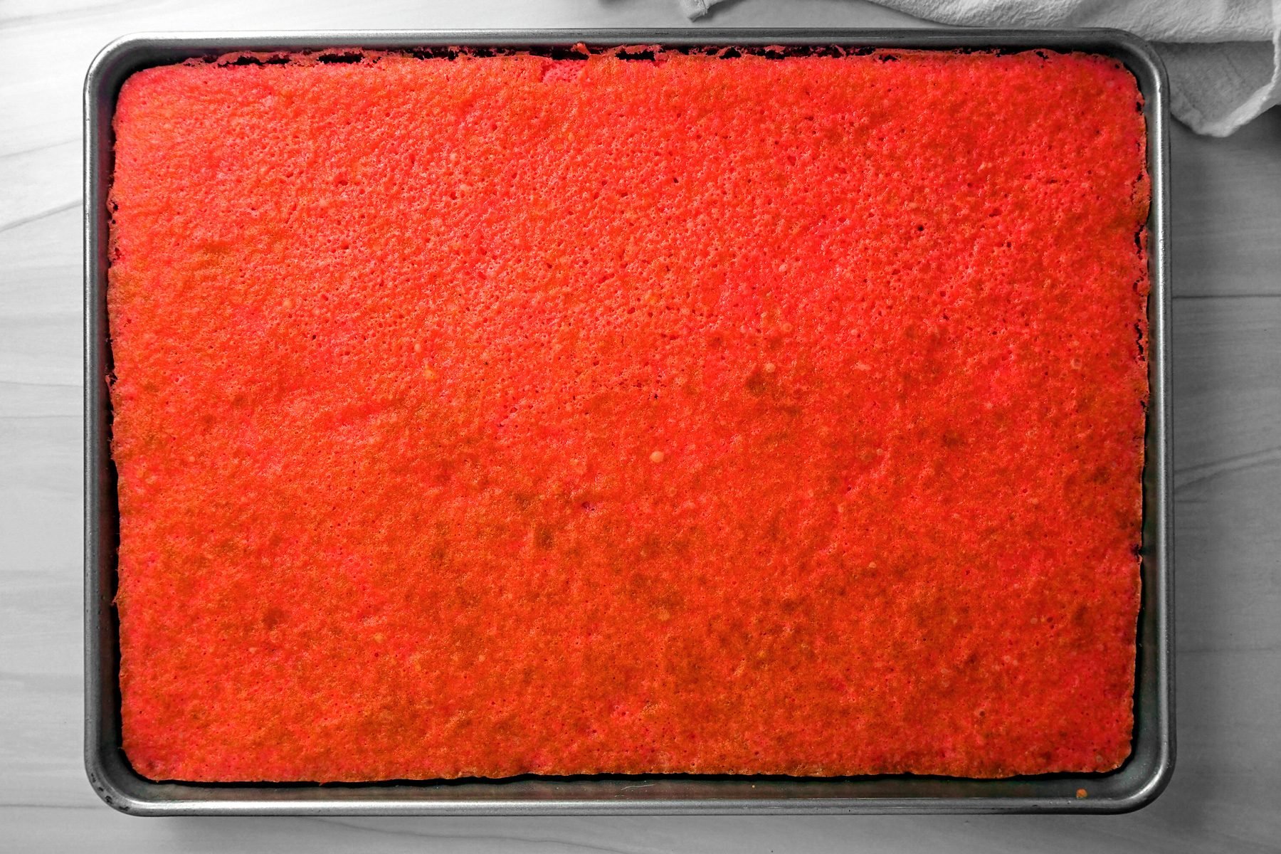 Cake in Baking Pan