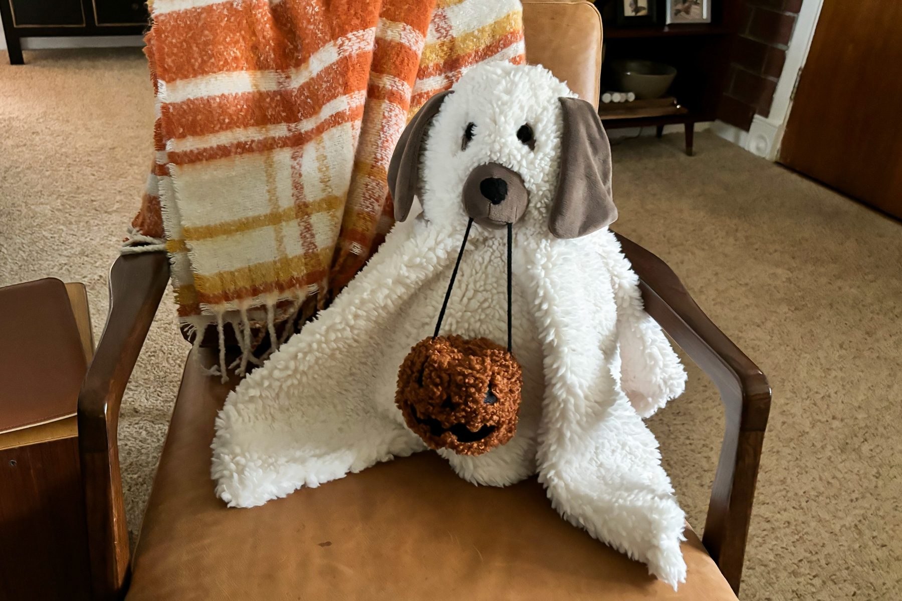 Doug The Dog Ghost Pillow