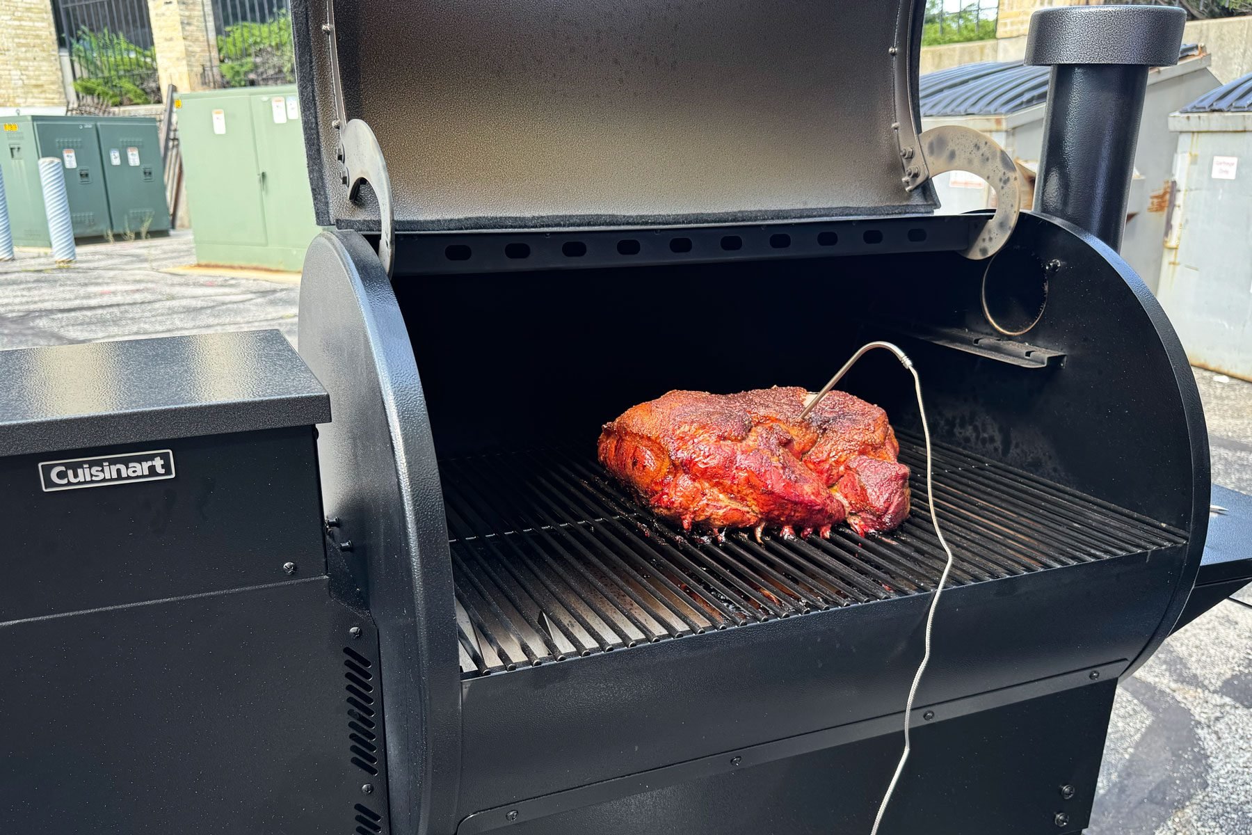 Cuisinart Deluxe pork shoulder test