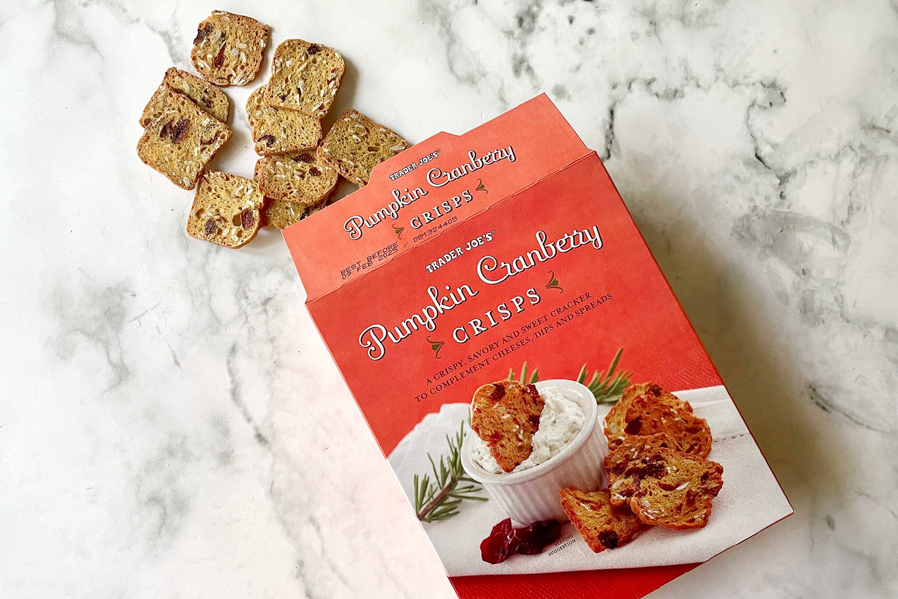 Pumpkin Cranberry Crisps