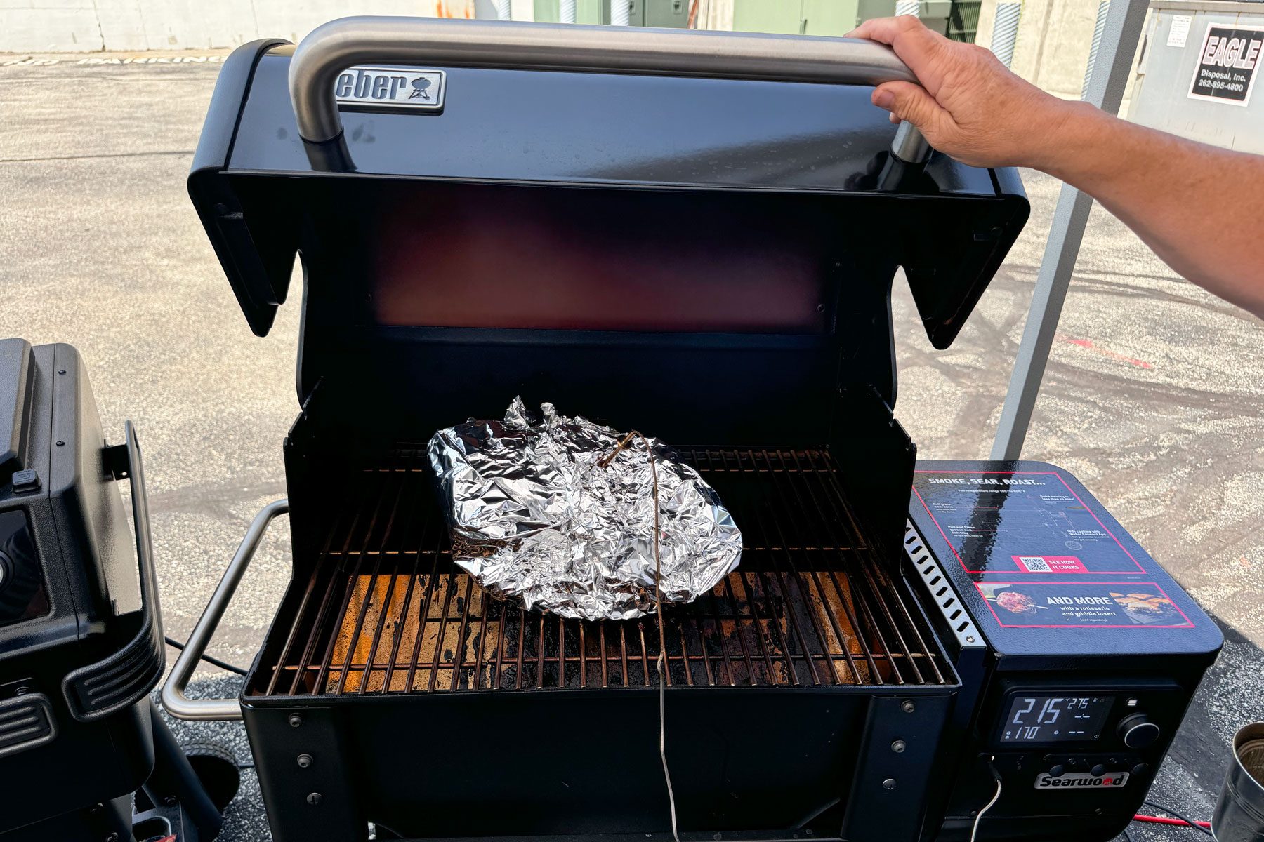 General News Weber Searwood 600 Pellet Grill