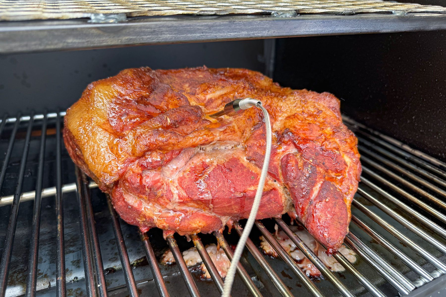 Yoder YS480 pork shoulder test