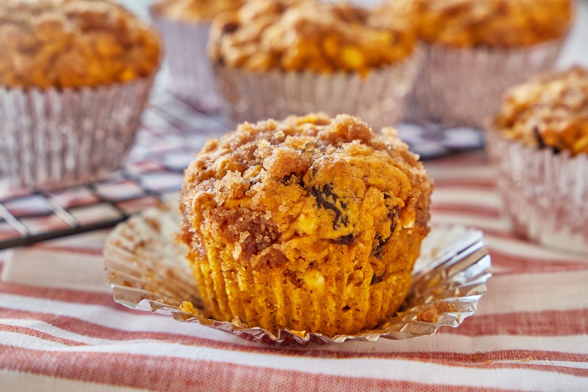 Pumpkin oatmeal muffins