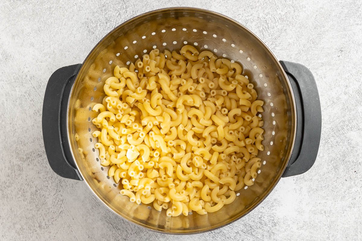 Taste of Home Cajun Mac and Cheese photo of the cooked macaroni.