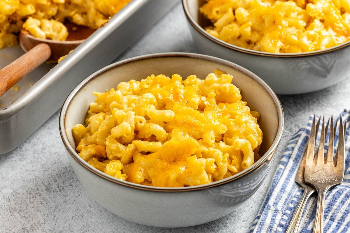 Copycat Chick-fil-A Mac and Cheese in a bowl