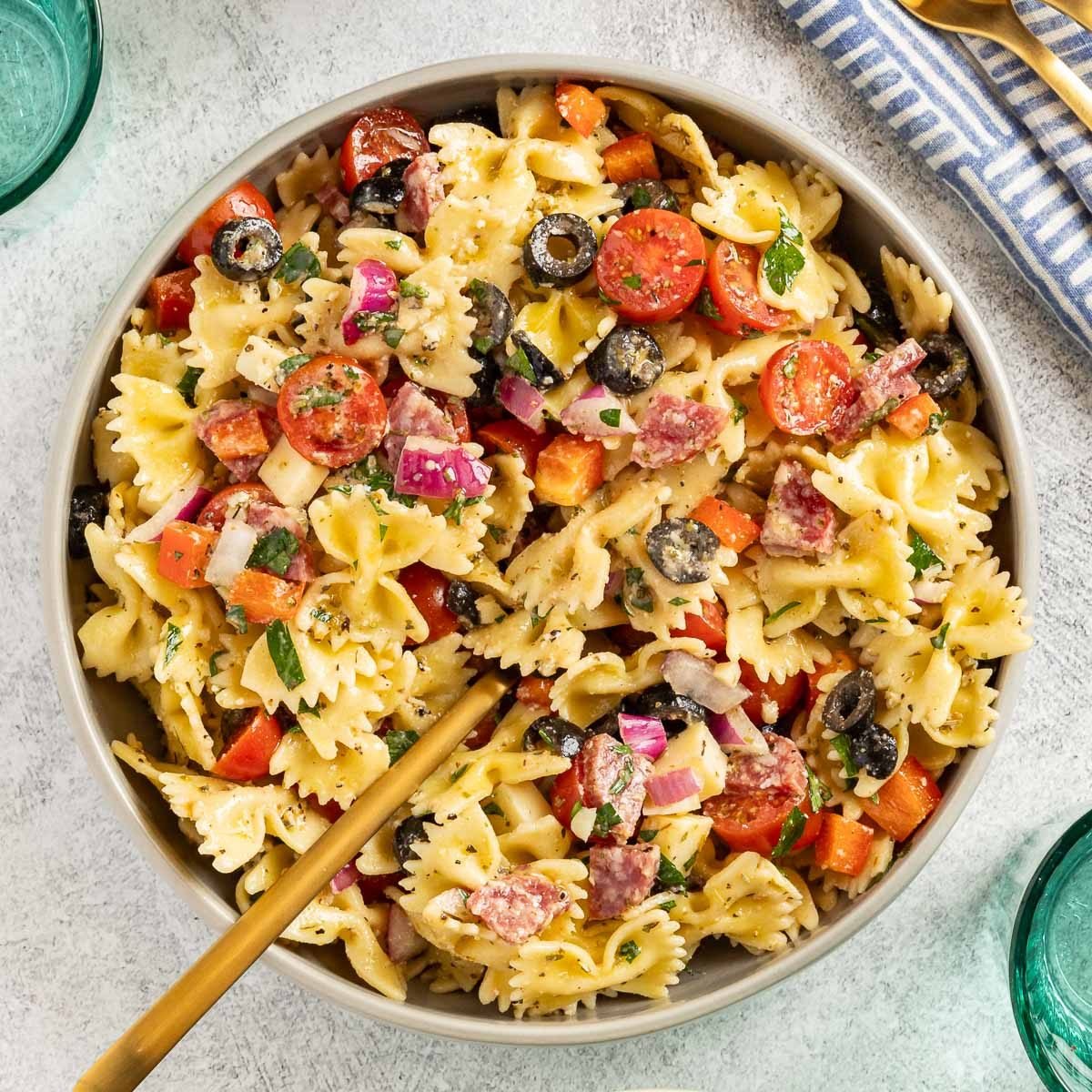 Bow Tie Pasta Salad