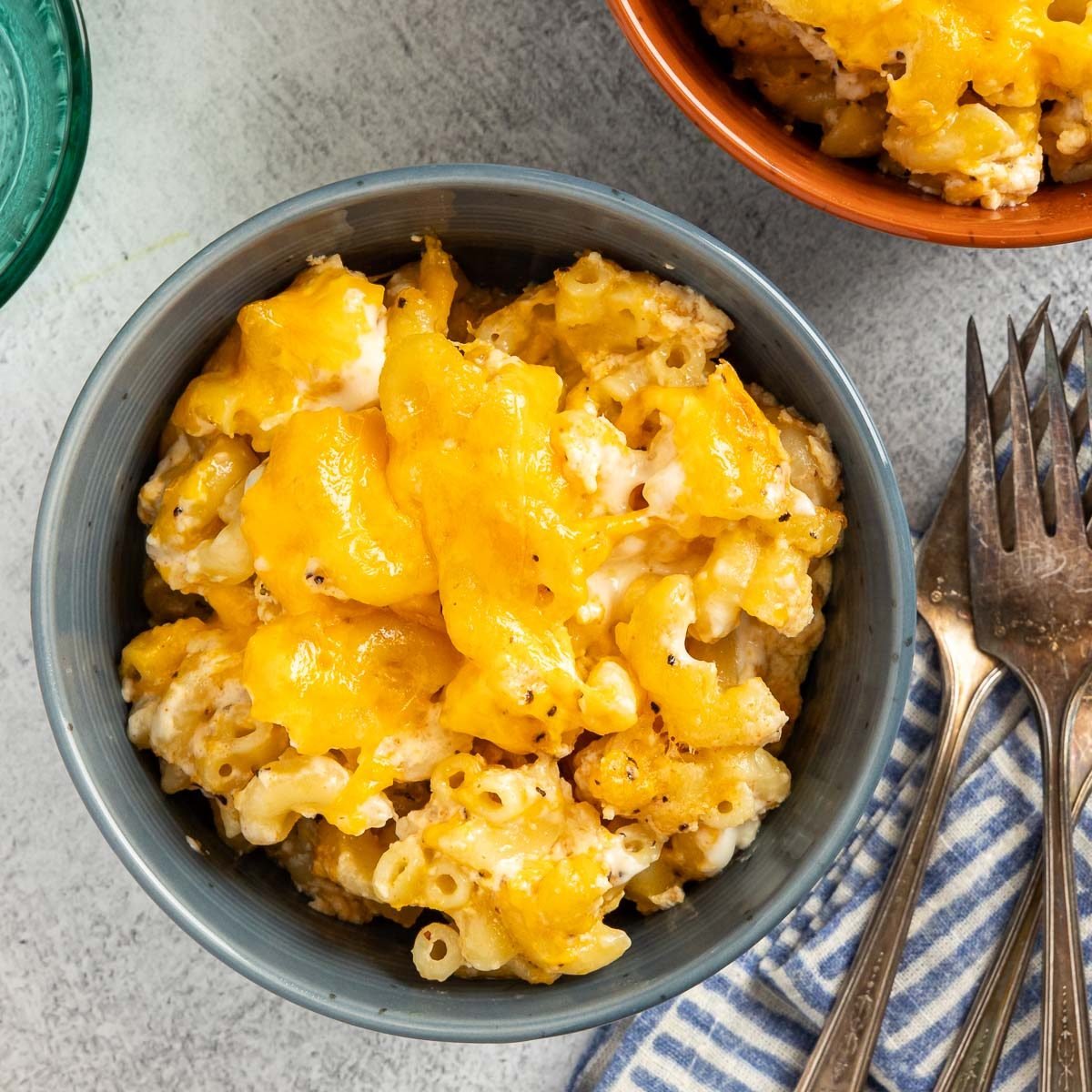 Air-Fryer Mac and Cheese