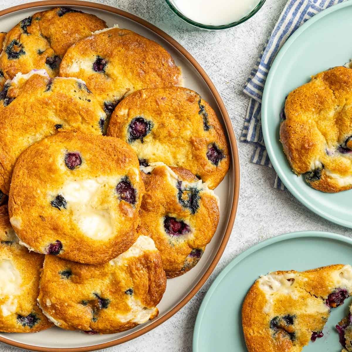 Blueberry Cheesecake Cookies