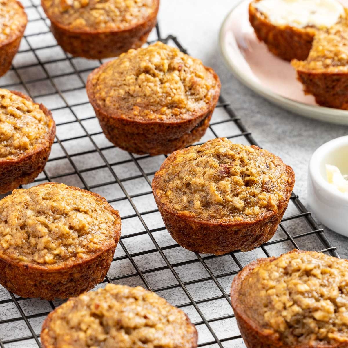 Banana Oat Muffins