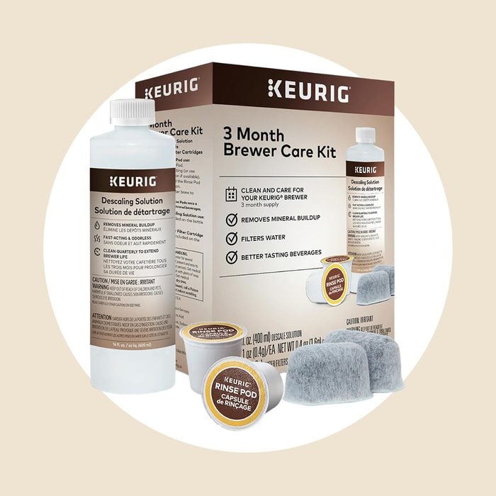 Keurig 3 Month Brewer Maintenance Kit Includes Descaling Solution