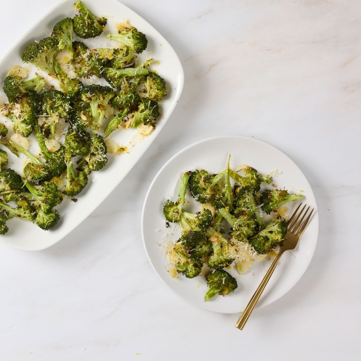 Parmesan Roasted Broccoli