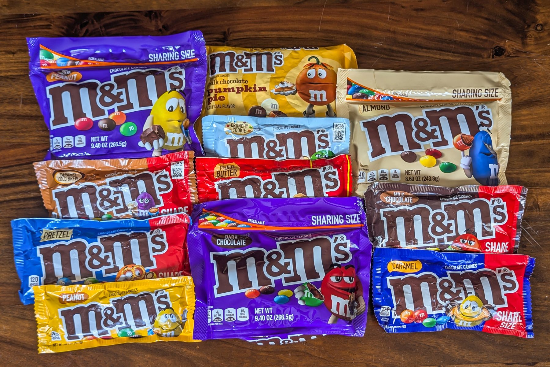 Every M&M’s Flavor We Could Find, Ranked